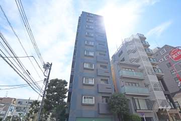 クレド用賀の外観(北東側から)