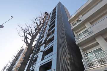 ロイヤルシーズン六本木の外観(北東側から)