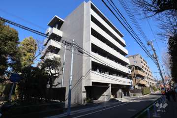 ガリシア西馬込の外観（南西側から）