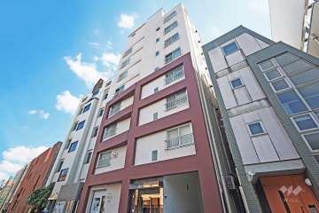 エクセル井の頭の外観（北側から）