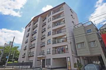 武蔵野桜橋マンションの外観（北東側から）