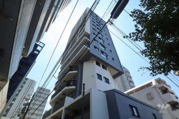 オープンレジデンシア笹塚の外観（北東側から）