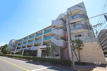 THEパームス三鷹ビバーチェの外観（北西側から）