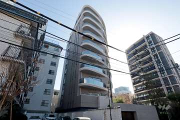 パークコート北青山の外観写真(北西側から)