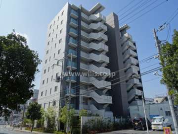 ルネ吹田江坂の外観（北東側から）