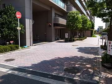 駐車場棟の1階部分
