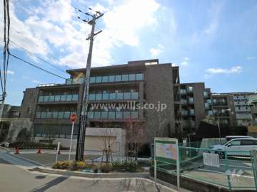 ジオグランデ夙川相生町の外観(北西側から)