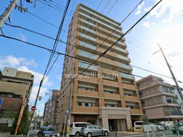 ドルチェヴィータ伊丹西台の外観（北西側から）
