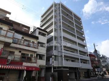 ベルヴィ東園田の外観（北東側から）