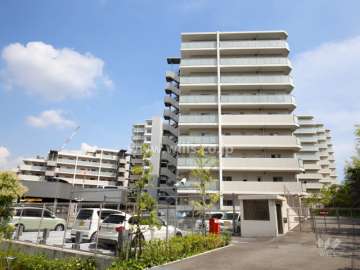 ロジュマン千里中央の外観（北西側から）