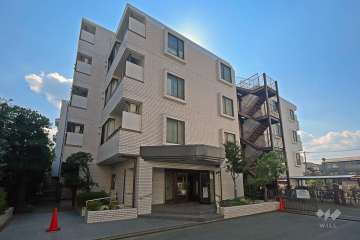 ルーバンハイツ武蔵野の外観（北西側から）