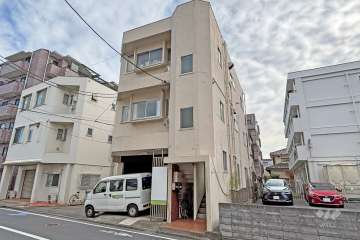 グリーンハイツBの外観（北西側から）