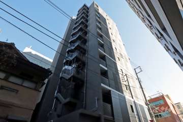 ザパークワンズ日本橋人形町の外観（北西側から）