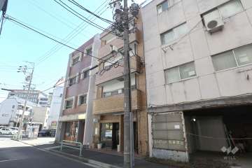 サンマンション鶴舞の外観（北西側から）