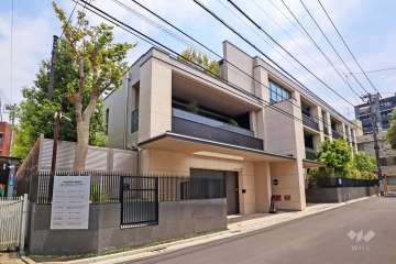 グランドメゾン渋谷大山町の外観(北西側から)