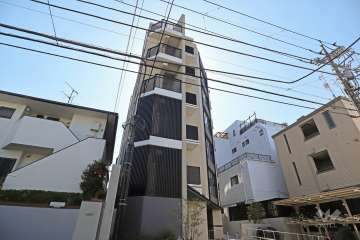 オープンレジデンシア尾山台の外観(北東側から)