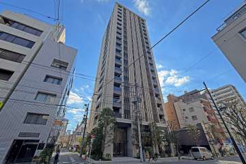 パークホームズ浅草橋の外観(北東側から)