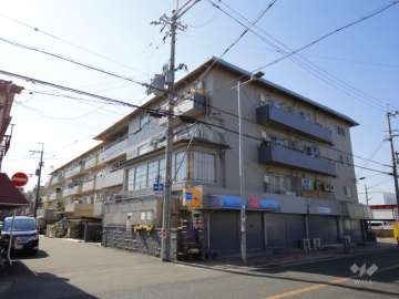 曽根南ハイツの外観（北東側から）