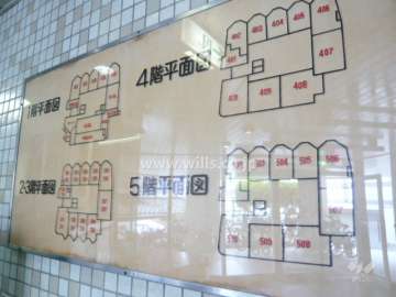 テアトルメゾン豊中の各階平面図