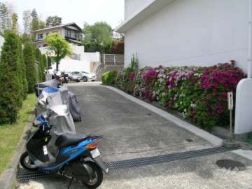 駐車場入口