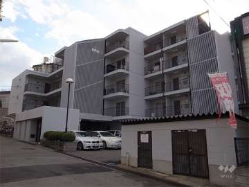 日商岩井第４緑地公園マンションの外観（北西側から）