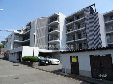 日商岩井第4緑地公園マンションの外観（北西側から）
