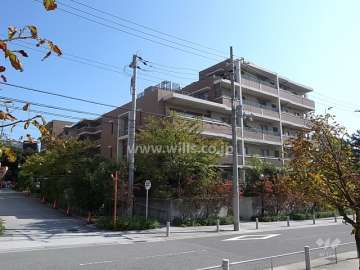 住吉山手コモンズＡ棟の外観（北西側から）