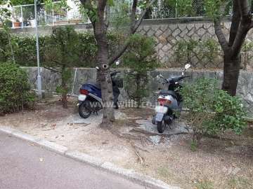バイク置場