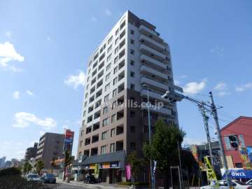 メゾン本山中町EASTの外観（南東側から）