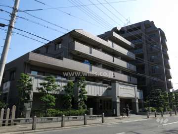 ライオンズガーデン魚崎壱番館の外観（北西側から）