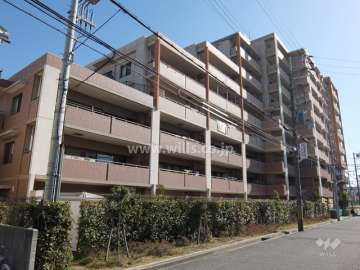 アルス魚崎の外観（北西側から）