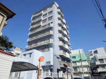 エクセーラ住吉の外観（南西側から）