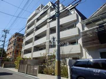 エヌヴィ本山田中町アイズの外観（南東側から）