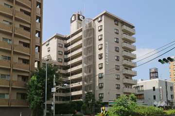 カサベラ甲南の外観（北東側から）