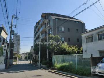 グランステイツ御影の外観（北西側から）