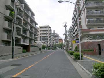 敷地東側の道路