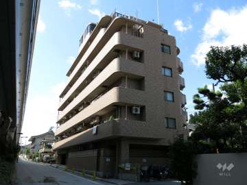 グランパレ魚崎の外観（南東側から）