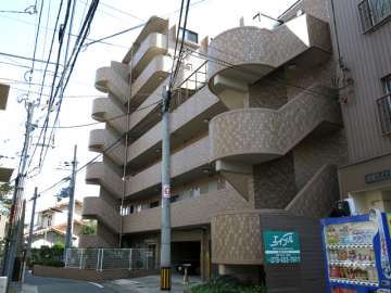 グランパレ魚崎の外観（北西側から）
