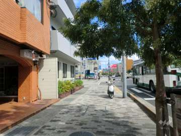 敷地南側の前面道路（国道2号線）