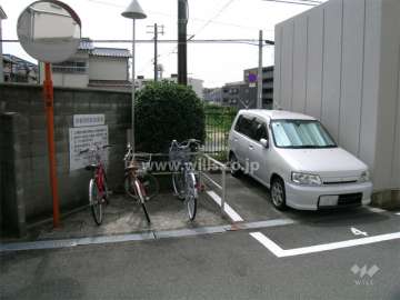 来客用駐輪場