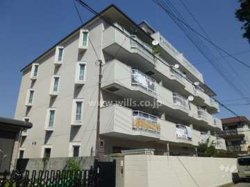 コスモハイツ深江の外観（南西側から）