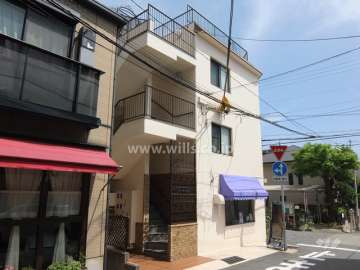サニーライフ住吉の外観（北西側から）