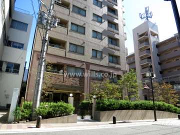 サンシャイン御影中町1の外観（北西側から）