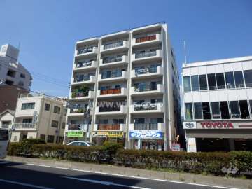 サンハイツ甲南の外観（南東側から）