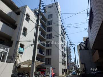 サンハイツ甲南の外観（北西側から）