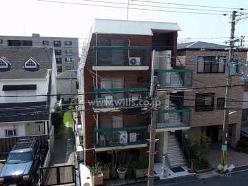 サンロイス岡本の外観（北側から）