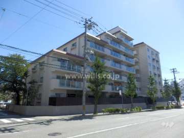 ジークレフ甲南の外観（北西側から）