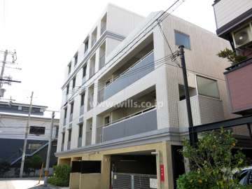 シーズ住吉川ＥＡＳＴの外観（北東側から）