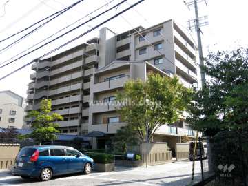 ジオ魚崎住吉川の外観（北西側から）