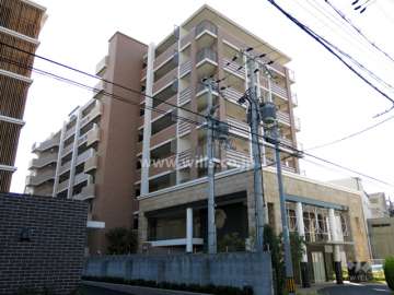 セイワパレスレジデンス御影の外観（北東側から）